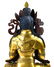 INSCRIBED & GEM-INLAID GILT BRONZE FIGURE OF AMITAYUS - 11