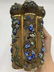 CHINESE EXPORT ENAMELED SILVER GILT FILIGREE TEA CADDY - 4