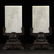 AN EXCEPTIONAL PAIR OF WHITE JADE TABLE SCREENS