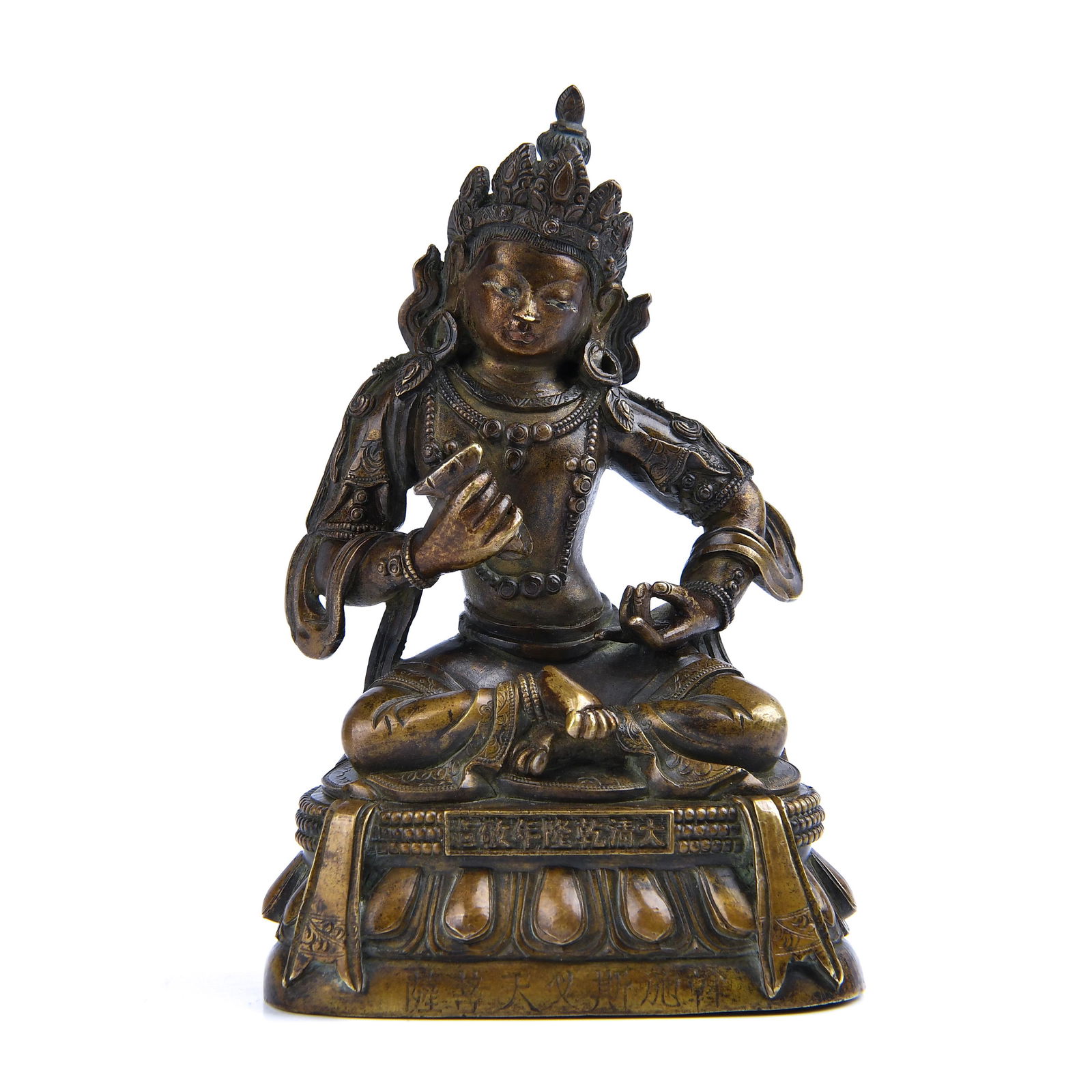 GILT BRONZE FIGURE OF VAJRADHARA (1 of 10)