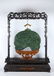 CARVED GREEN JADE TABLE SCREEN - 3