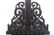 CARVED GREEN JADE TABLE SCREEN - 7