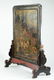 17/18TH C. CHINESE LACQUER SCHOLAR'S TABLE SCREEN - 4