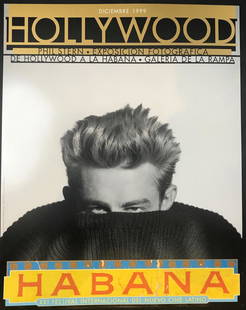 Phil Stern: James Dean Exhibiton Poster photolithograph 24X19