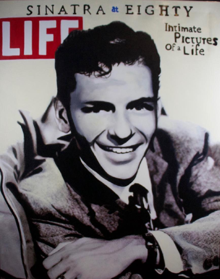 Steve Kaufman - "Life" Sinatra (1 of 3)