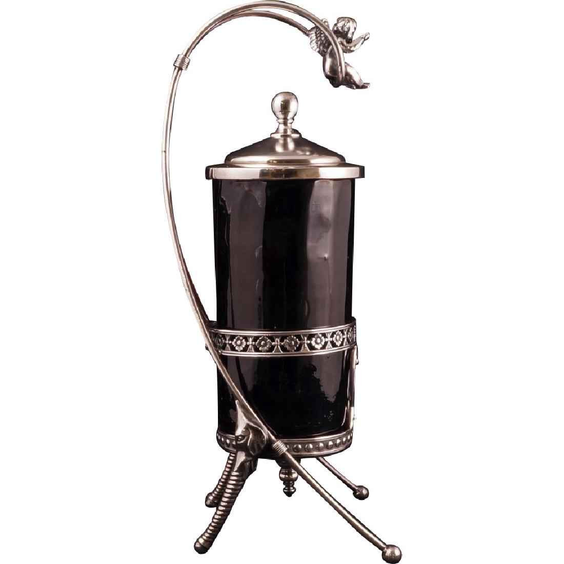 Victorian silver plate pickle castor by James Tufts (1 of 8)