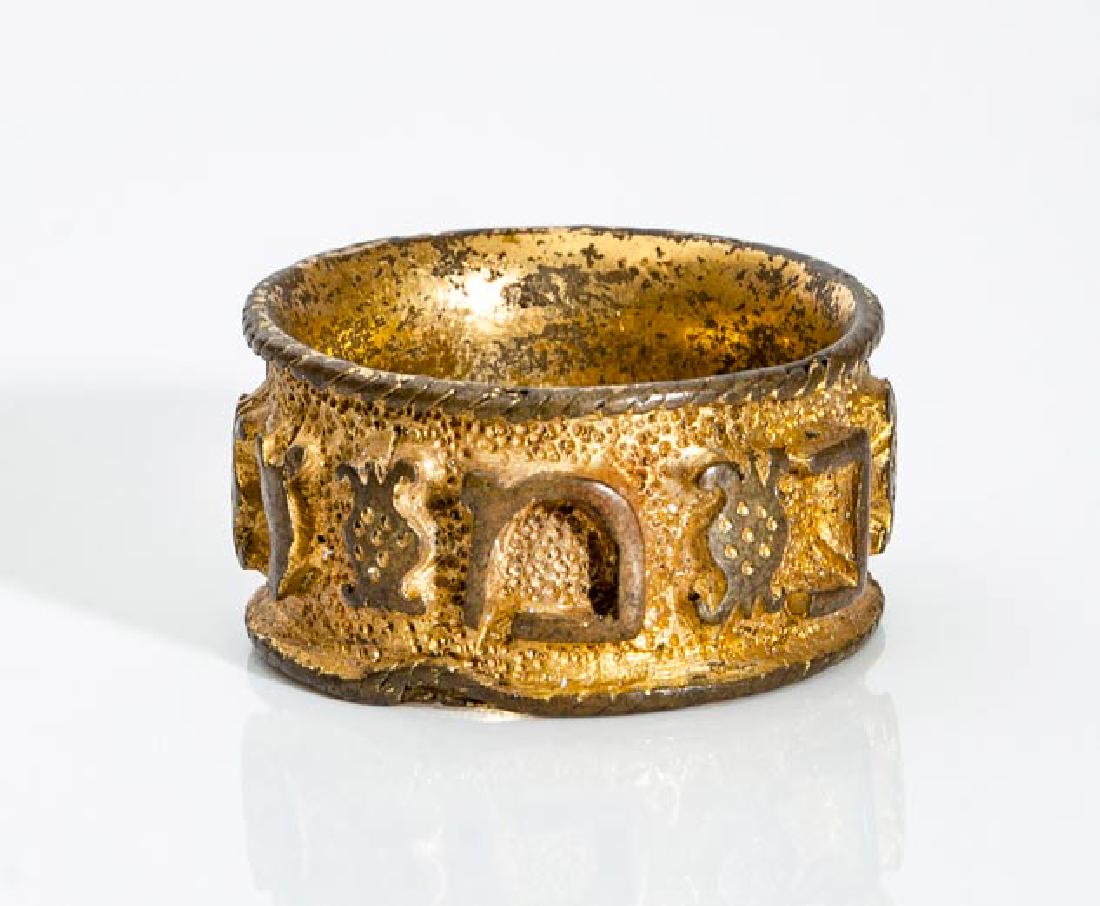 A Silver Gilt Wedding Ring, Western Europe, Early 20th (1 of 3)