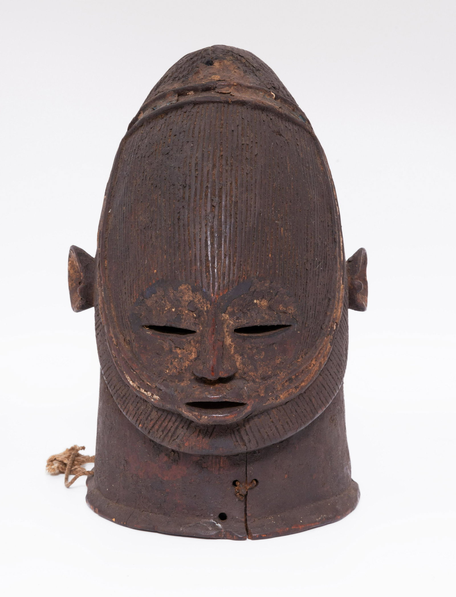 An Igala Ceremonial Mask, Nigeria: An Igala Ceremonial Mask, Nigeria Height: 31 cm Condition: For a detailed condition report, please contact us at info@hammersite.com Provenance: Estate of Sofia