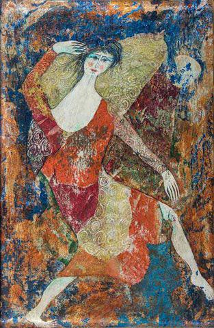 Luciano Spazzali (Italian, 1911-1997), Dance (1 of 2)