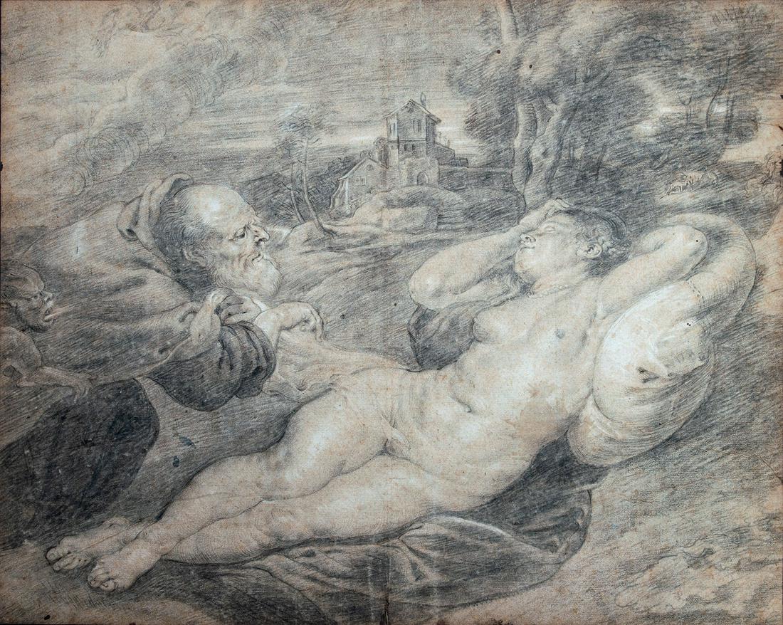Peter Paul Rubens (1577-1640), Sleeping Angelica and (1 of 1)
