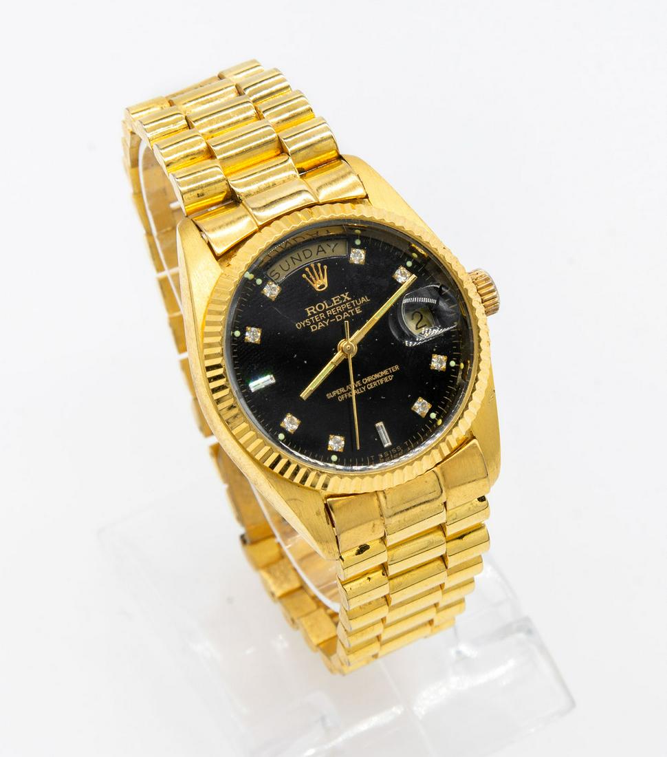 A Rolex Replica Gilt Men's Wristwatch (1 of 3)