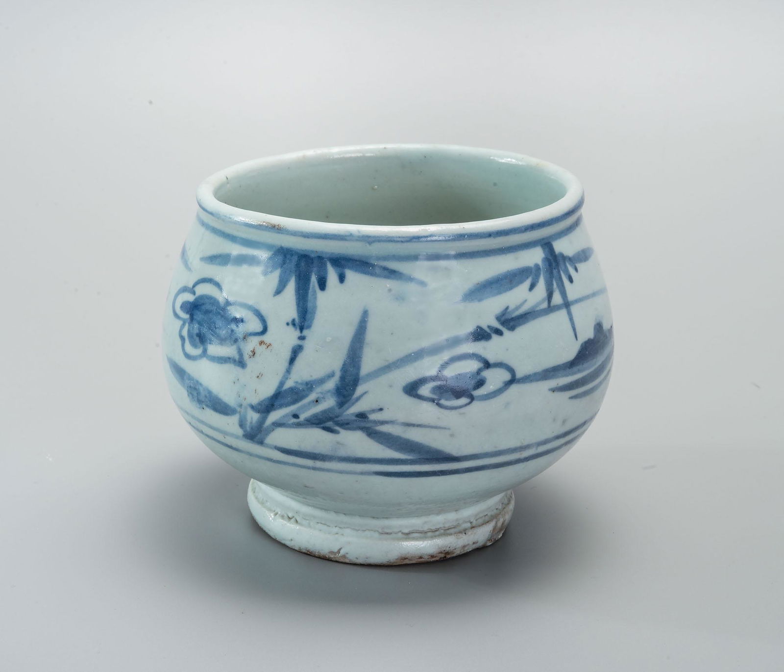 A Blue and White Porcelain Rice Bowl, Korea, Joseon Dynasty (1392-1910) (1 of 5)