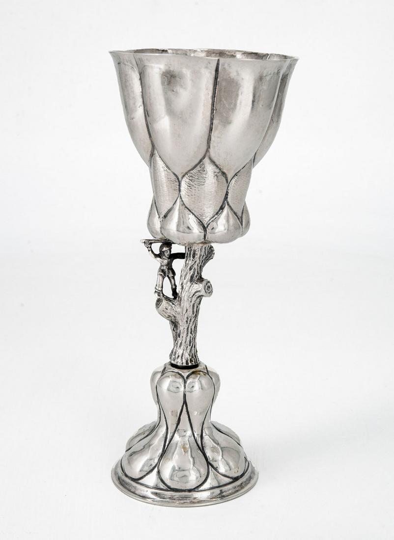 A Silver Goblet, Germany, 18th Century (1 of 3)