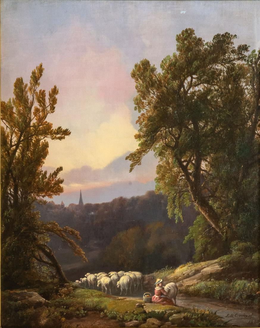 John Denison Crocker (1823-1879), Shepherdess (1 of 3)