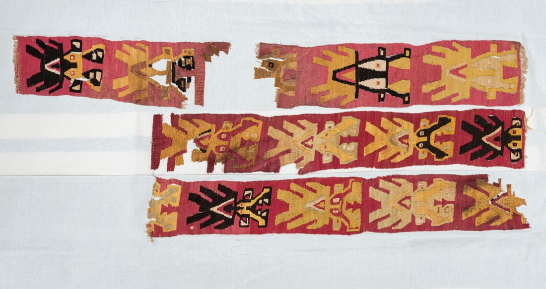 Three Fragments with Marine Animals, Central Coast, Peru, Early Late Intermediate Period, 900-1350 (1 of 1)