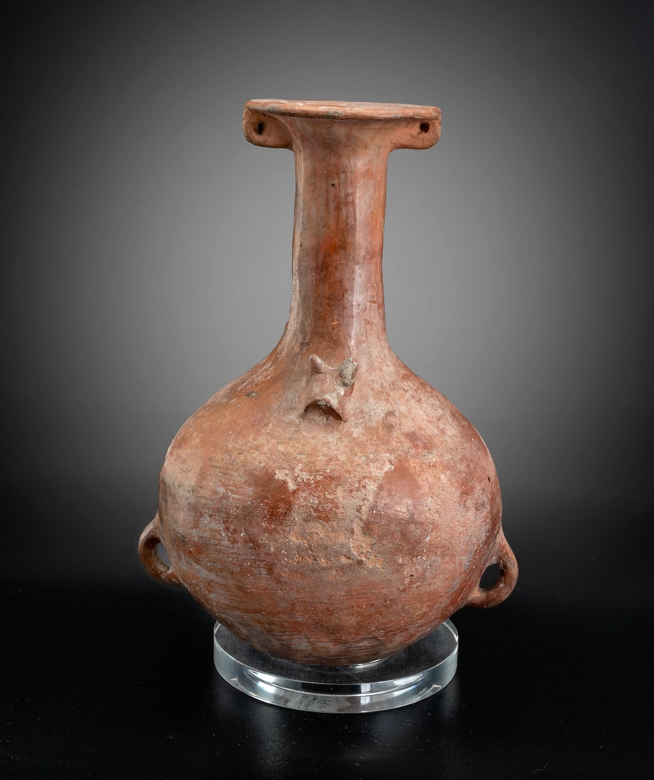 A Tall-Necked Jar with Handles, Inca, Peru, 1470-1534 CE (1 of 3)