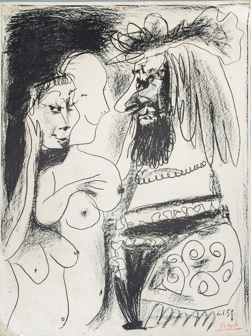 Pablo Picasso, Le Vieux Roi (1 of 2)
