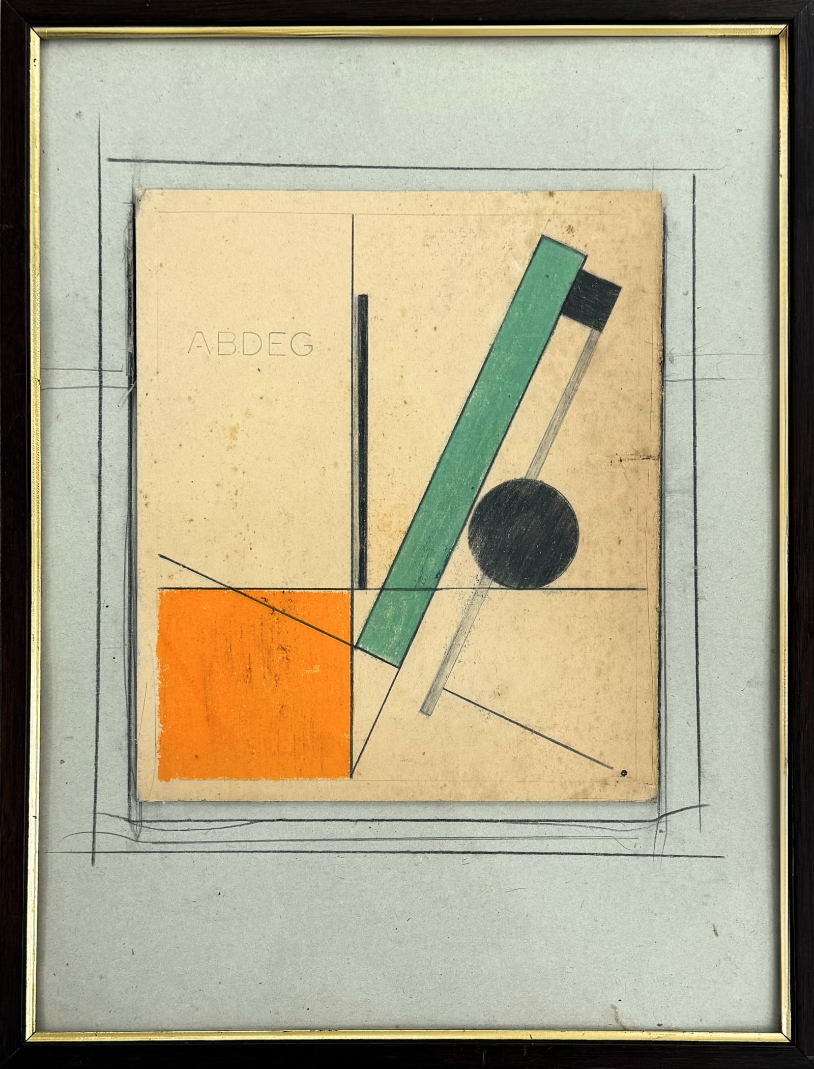 Lazar (El) Lissitzky (1890-1941) Proun (Suprematist Composition)