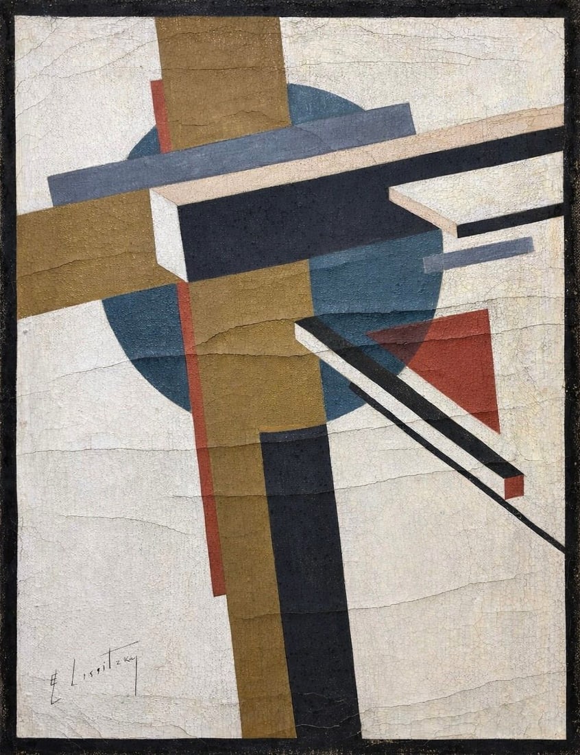 El Lissitzky (1890-1941), Suprematist Composition (1 of 3)