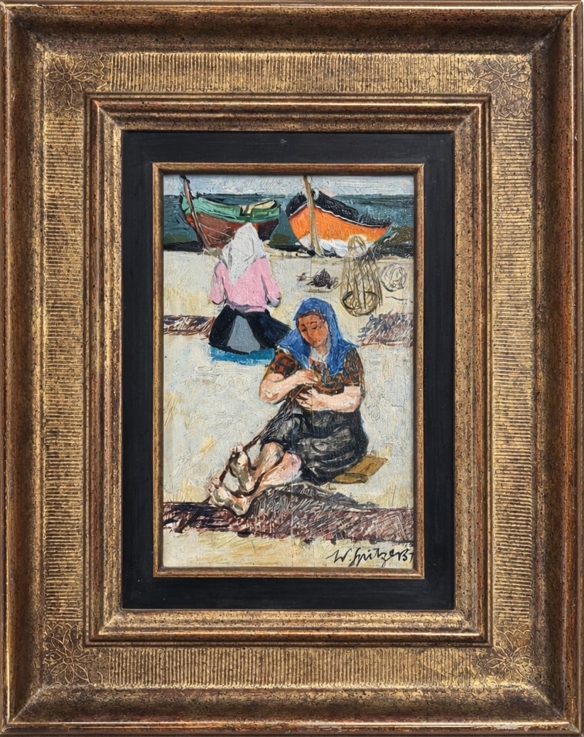 Walter Spitzer (1927-2021), Coastal Scene (1 of 2)