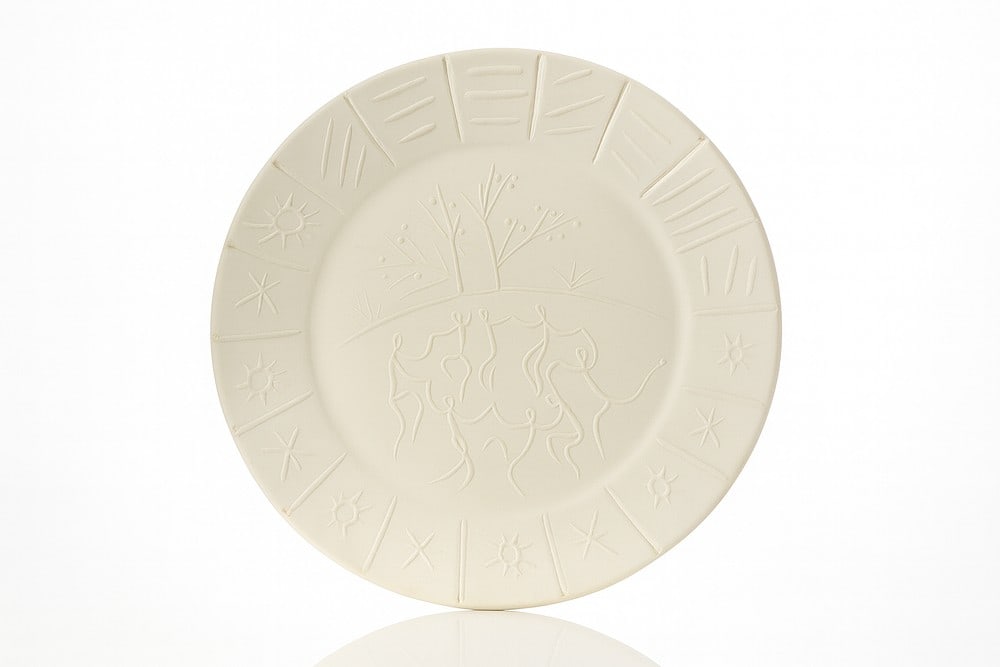 Pablo Picasso — Ceramic Plate (Madoura), Vallauris (1 of 3)