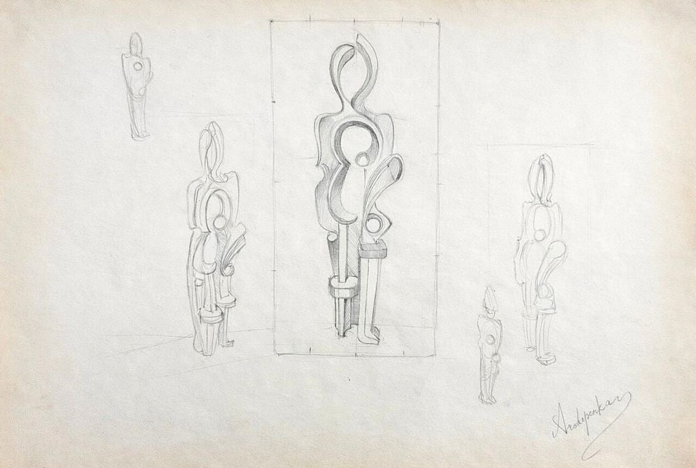 Alexander Archipenko (1887-1964), Figuri Constructiviste (1 of 2)