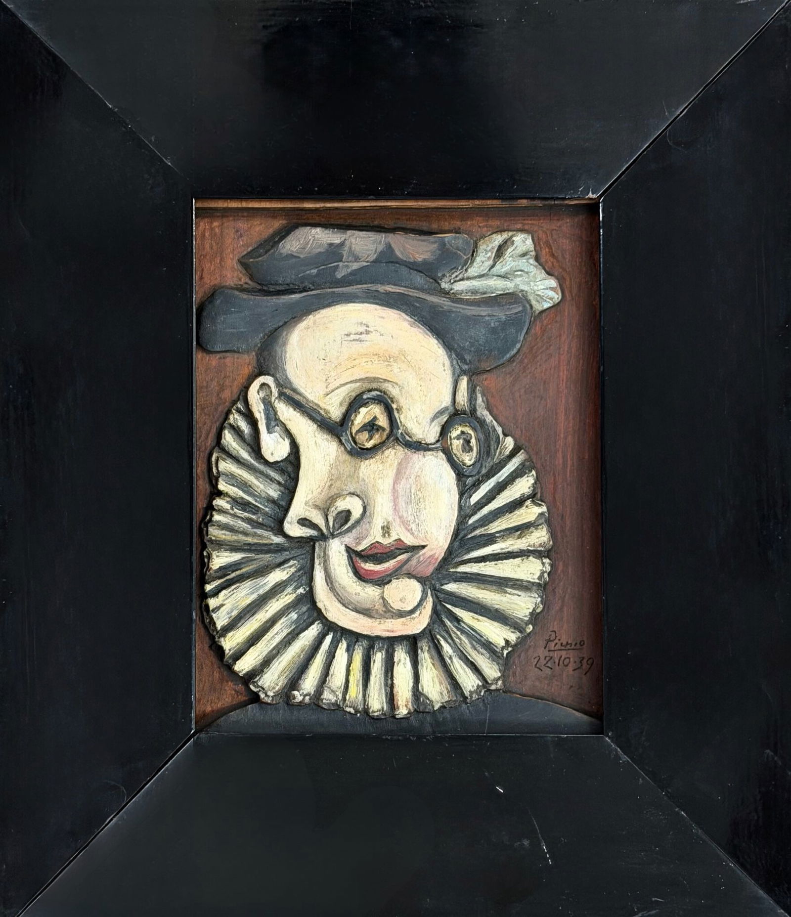 Pablo Picasso (1881-1973), Portrait of a Harlequin (1 of 4)