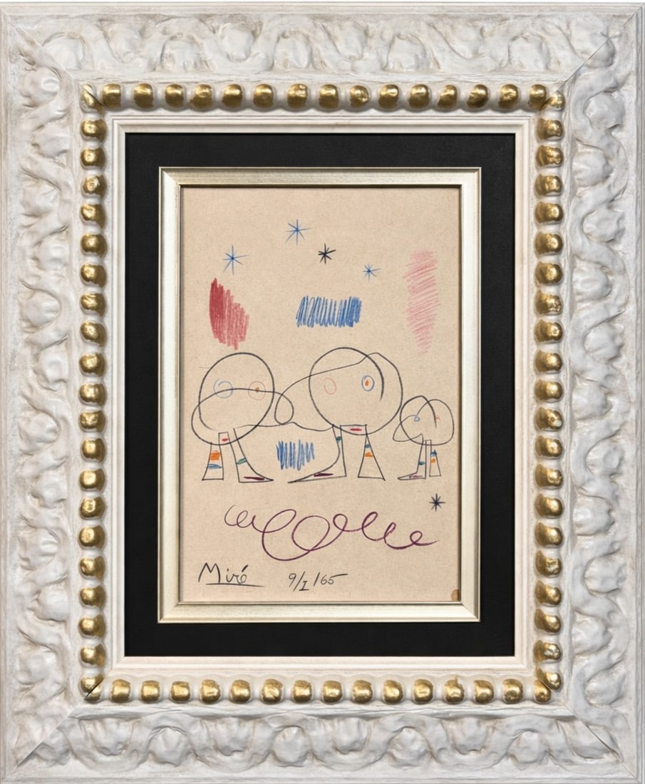 Joan Miro (1893-1983), Homage to Klee (Miro, 1965) (1 of 3)