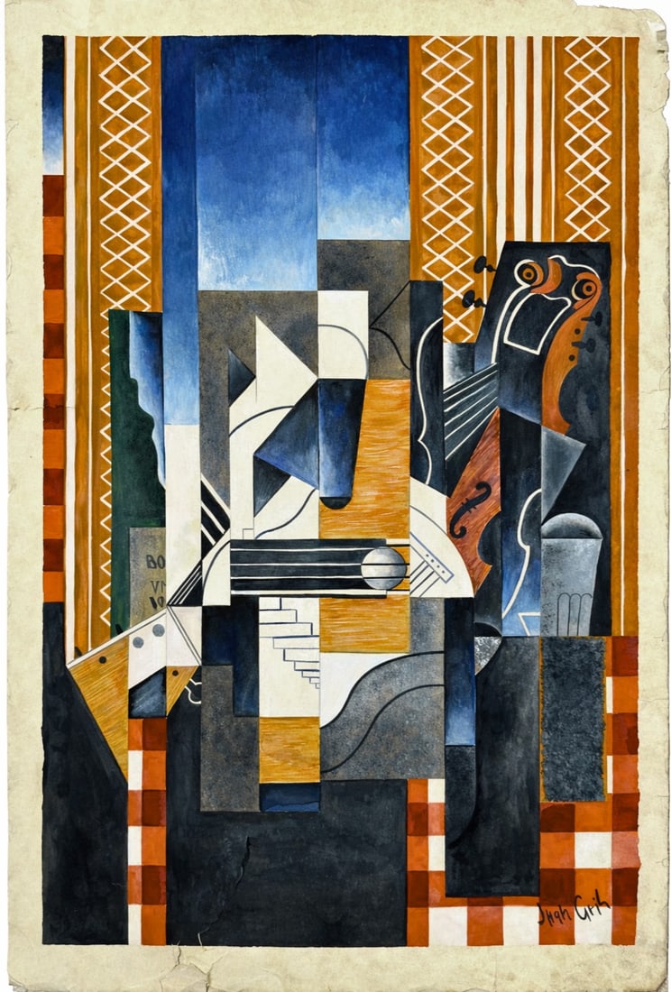 Juan Gris (1887-1927), Cubist Still Life (1 of 3)