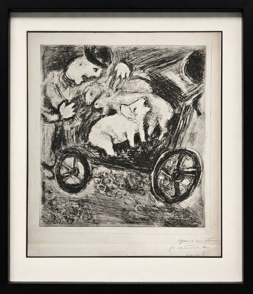 Marc Chagall (1887-1985), The Goat Cart (1 of 4)