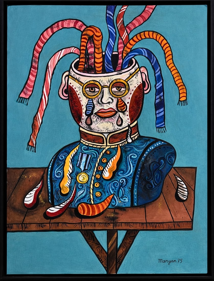 Marian Pinchas Bronstein (1927-1977), Poland, The Vessel of Thoughts (1 of 4)