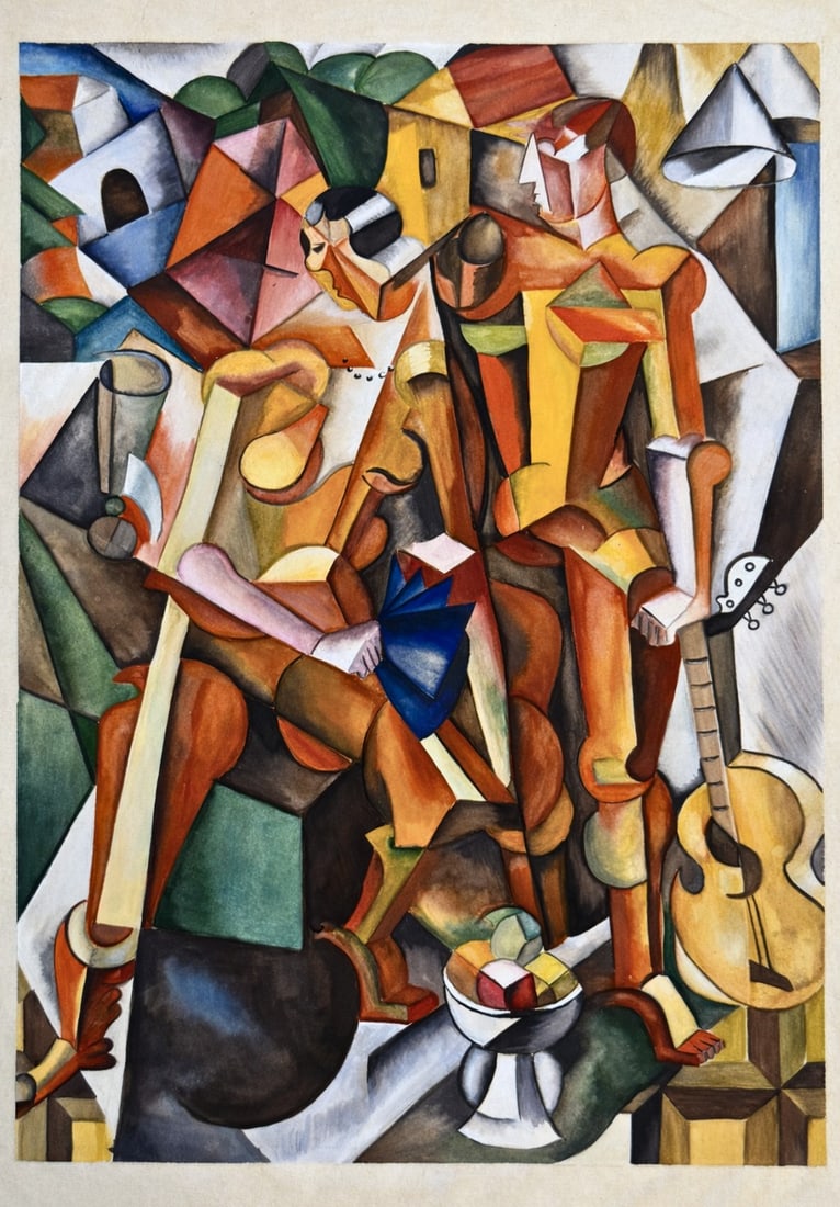 Lyubov Popova (1889-1924), Abstract Composition (1 of 2)