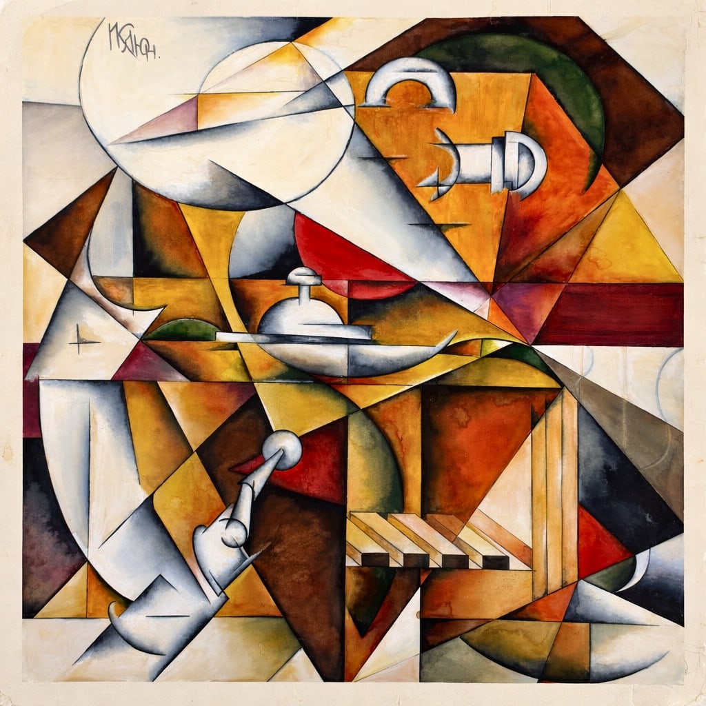 Ivan Kliun (1873-1943), Suprematist Composition (1 of 2)