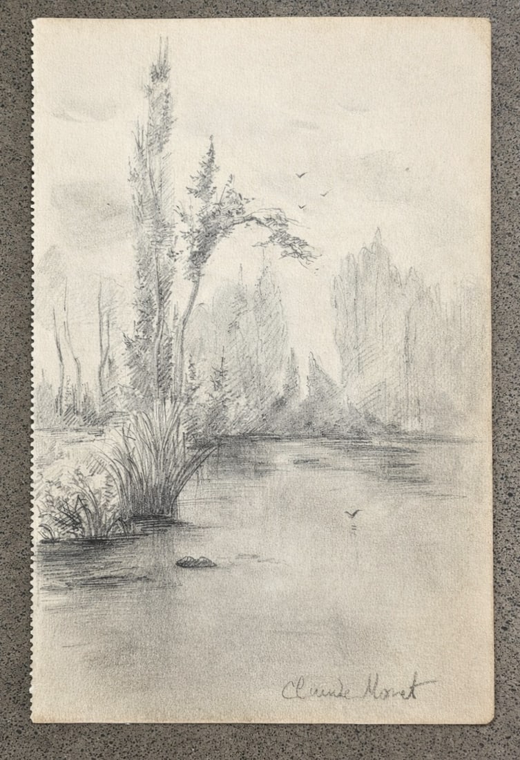 Claude Monet (1840-1926), River Landscape (1 of 3)