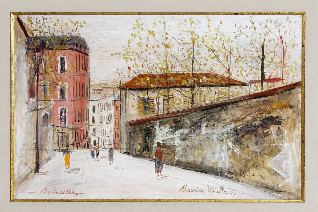Maurice Utrillo (1883-1955), Street Scene (1 of 4)