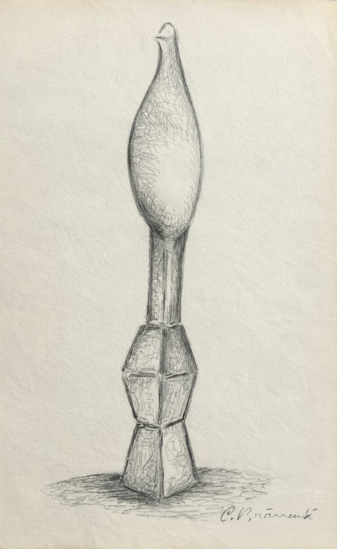 Constantin Brancusi (1876-1957), Vertical Form (1 of 2)