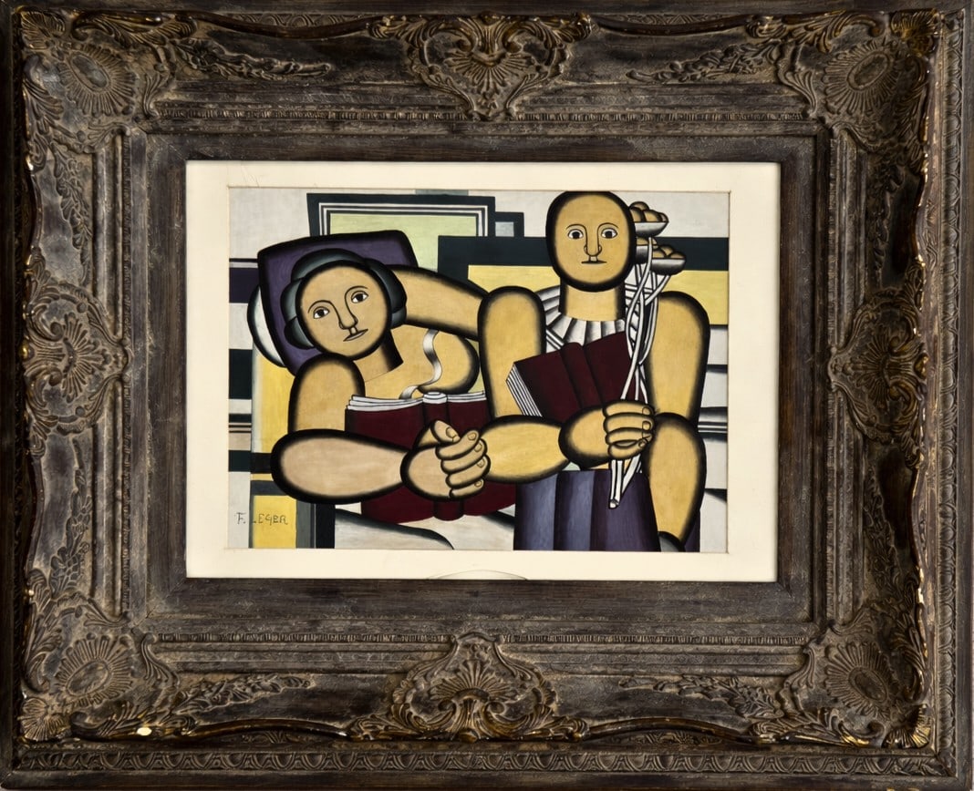 Fernand Leger (1881-1955), Les Deux Lectrices, The Two Readers (1 of 4)