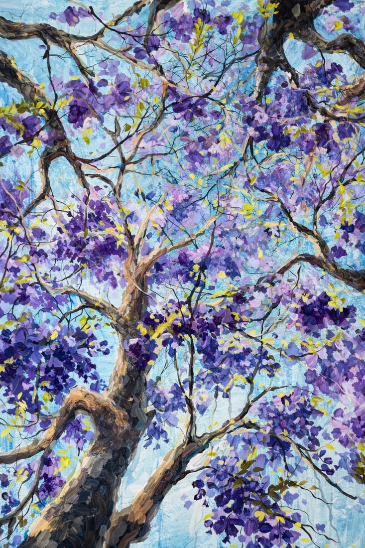 Marina Voropaev, 1988, Jacaranda (1 of 2)