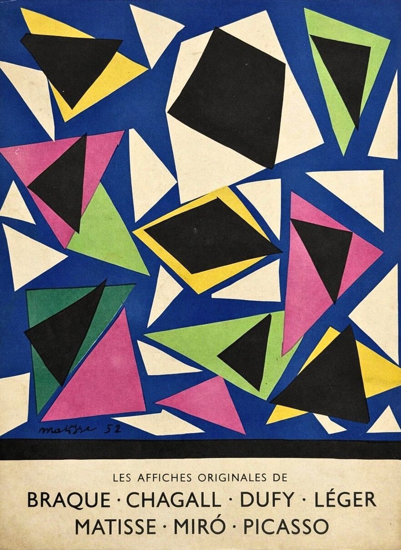 Henri Matisse (1869 - 1954 ), Exhibition Poster (1 of 2)