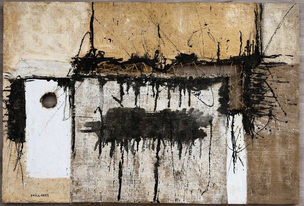 Manolo Millares (1926-1972), Cuadro, 1960 (1 of 3)