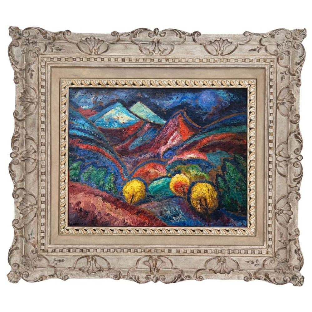 Alexej Von Jawlensky (1864-1941) , Expressionist Mountain Landscape (1 of 4)