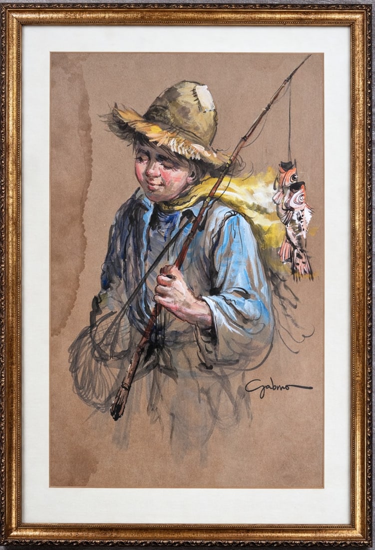 Gabino(20th century), Fisherman (1 of 3)