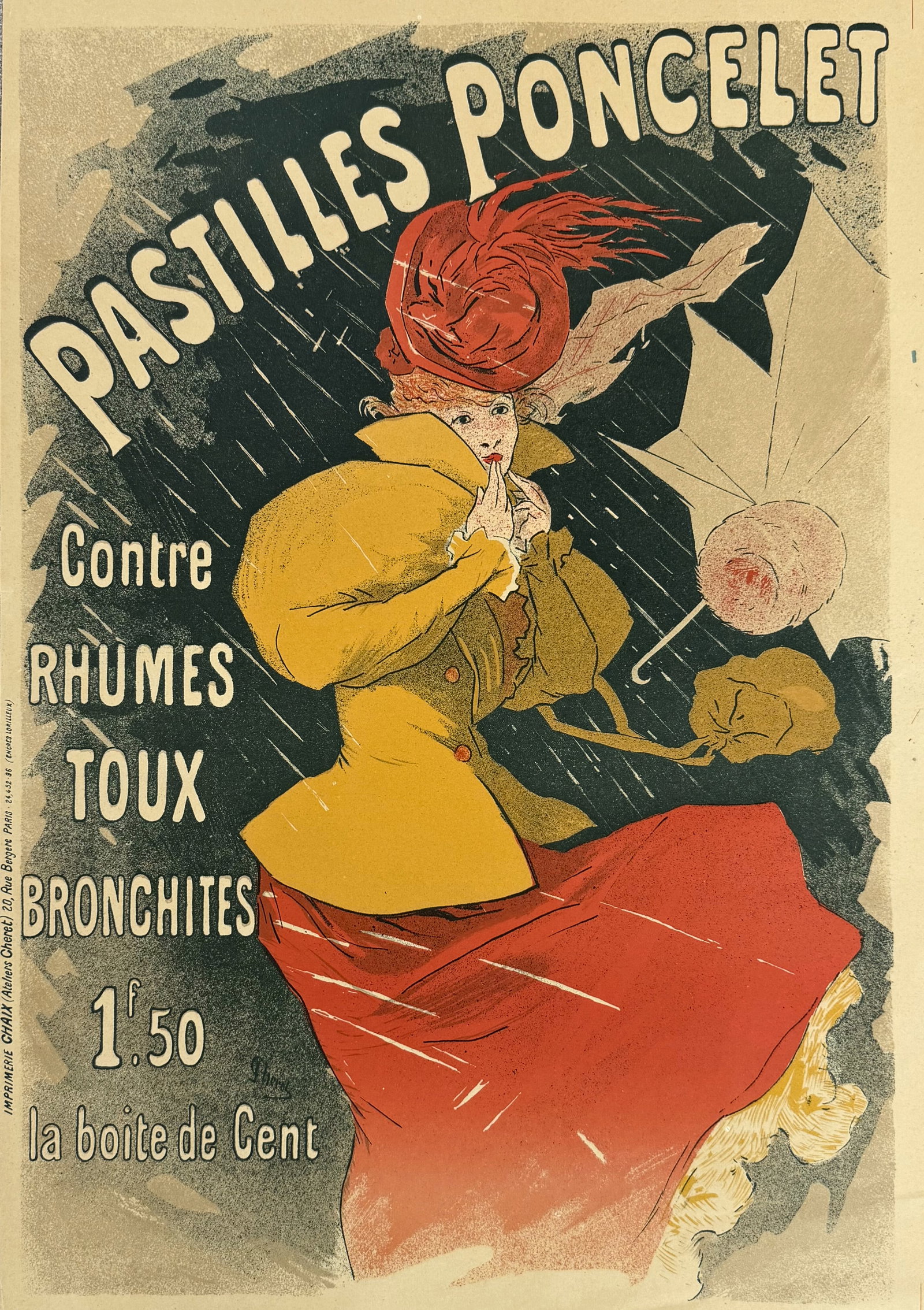Henri de Toulouse-Lautrec (1864-1901), Pastilles Poncelet (1 of 2)