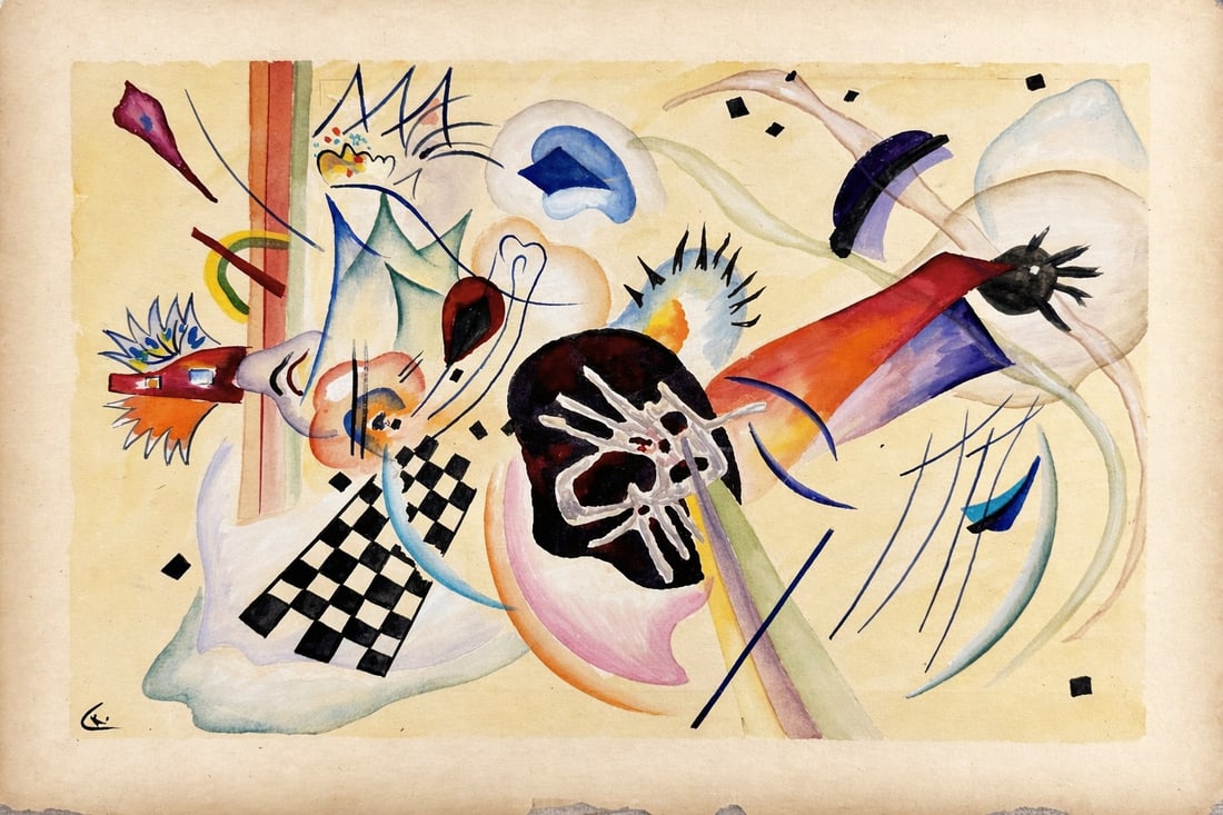 Wassily Kandinsky (1866-1944), Abstract Composition (1 of 2)