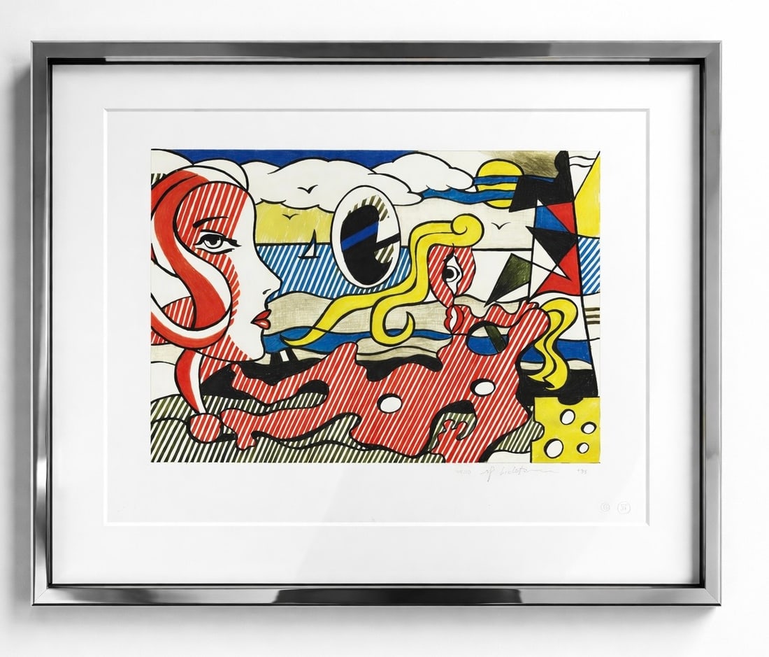 Lithography Roy Lichtenstein (1923-1997), Early Work, New York, 1993 (1 of 4)