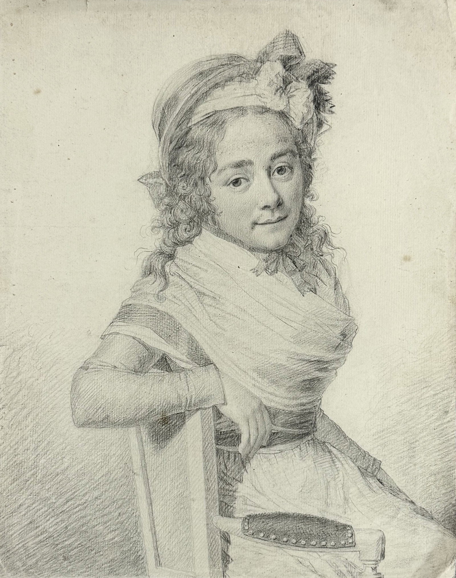 European School (18th-19th )centure, Portrait (1 of 2)