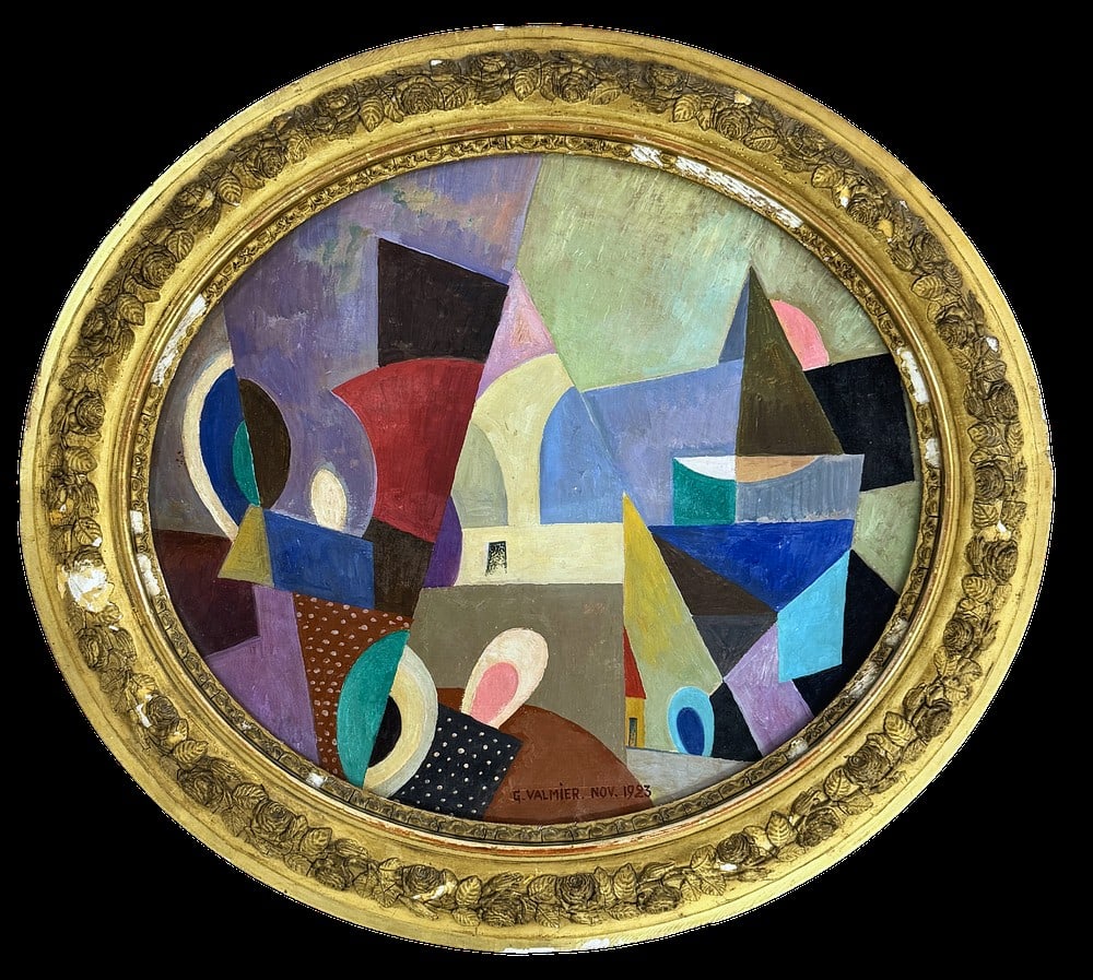 Georges Valmier(1855-1937), Abstract Composition (1 of 3)