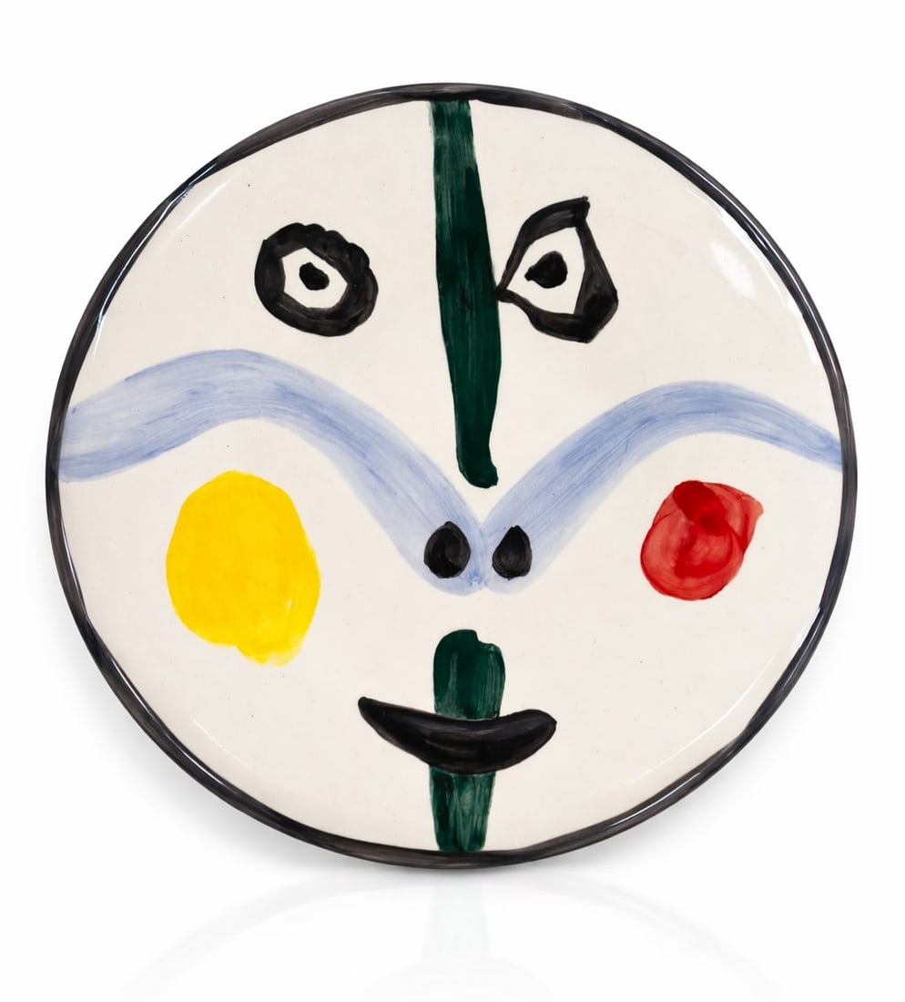 Pablo Picasso 1881-1973,Plate ceramic (1 of 2)