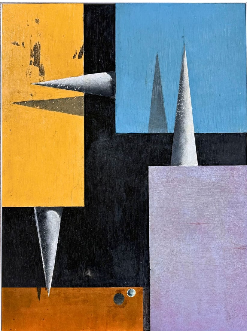 Ivan Tovar, (1942-2000) , Abstract Composition (1 of 3)