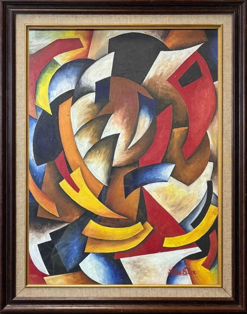 Alexandra Exter (1882-1949), Russia, Cubist Composition (1 of 3)